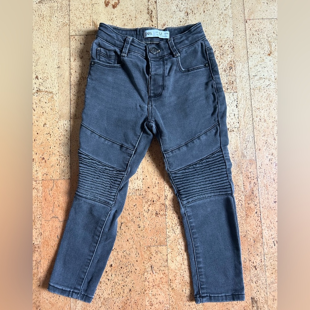 Zara Biker Jeans 4T